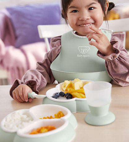 BabyBjörn Dinner Set - 8 Parts - Pastel Green