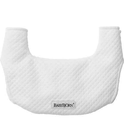 BabyBjörn Teething Bib to Baby Carrier Harmony - White