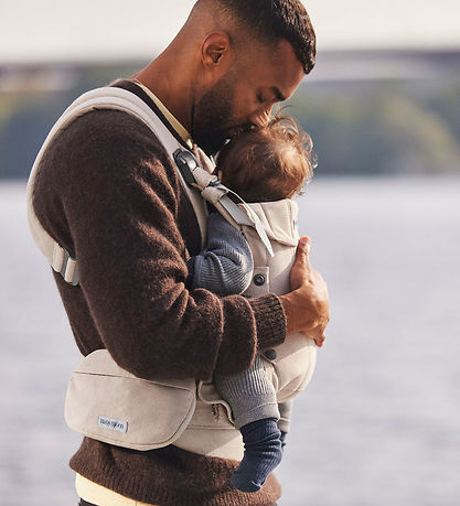 Poches pour Porte-bébé BabyBjörn - Tressé Mélange - Léger Beige