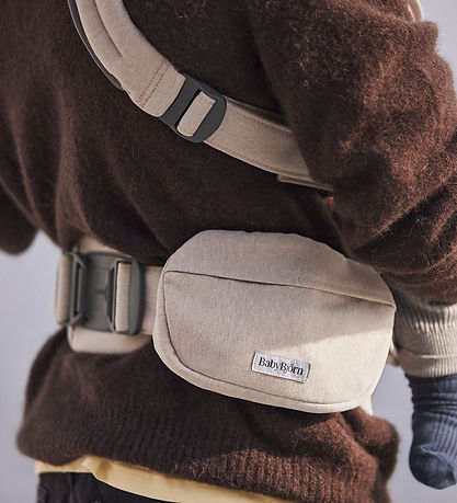 Poches pour Porte-bébé BabyBjörn - Tressé Mélange - Léger Beige