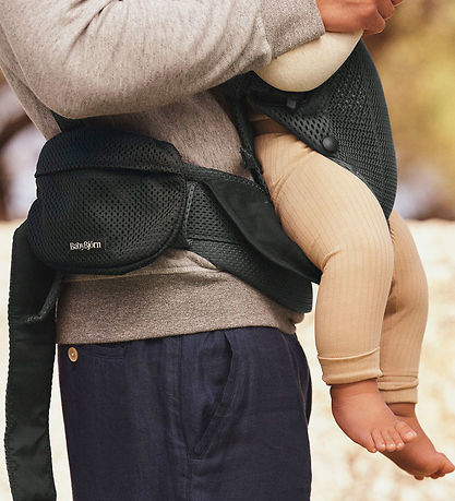 BabyBjörn Pockets For Baby Carrier - Mesh - Black