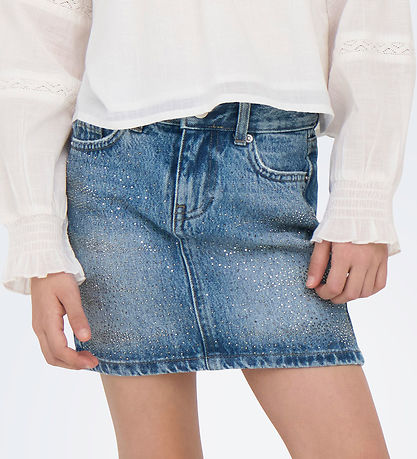 Kids Only Kjol - CookStella - Light Blue Denim