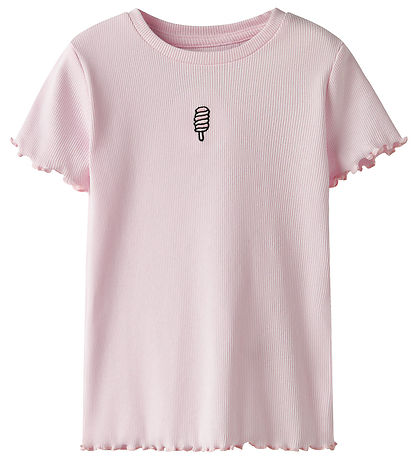 Name It T-Shirt - Rib - NmfVivemma - Ballerina/Strawberry Name It T-Shirt - Rib - NmfVivemma - Ballerina/Strawberry