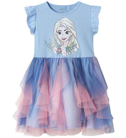 Name It Dress - Tulle - NmfAblina Frozen - Serenity