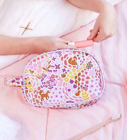 A Little Lovely Company Toiletry Bag - Flower Garden A Little Lovely Company Toiletry Bag - Flower Garden