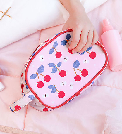 A Little Lovely Company Toiletry Bag - Cherries