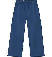 Minymo Trousers - Lyocell - True Blue Minymo Trousers - Lyocell - True Blue