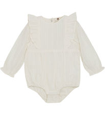 En Fant Summer Romper l/s - Egret En Fant Summer Romper l/s - Egret
