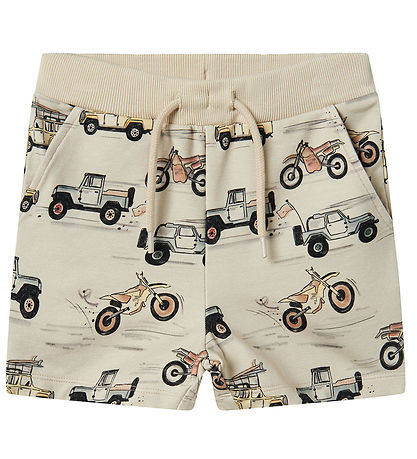Name It Shorts - NmmHekar - Peyote w. Print Name It Shorts - NmmHekar - Peyote w. Print