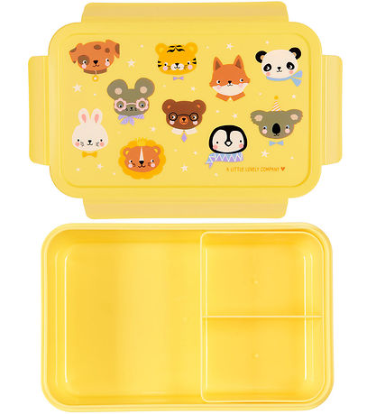 A Little Lovely Company Lunchbox - Bento - Animal Friends