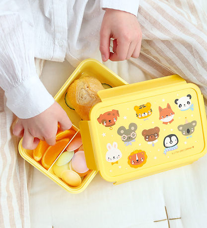 A Little Lovely Company Lunchbox - Bento - Animal Friends