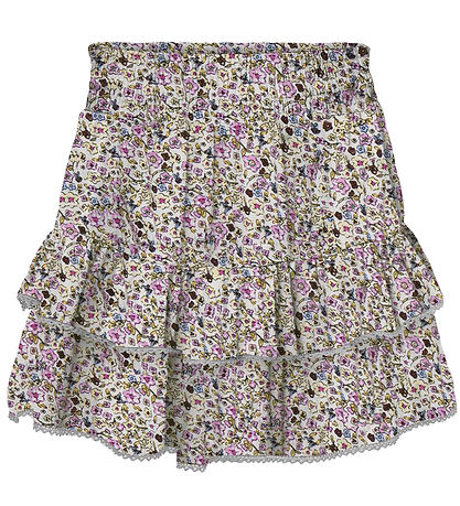 Kids Only Skirt - KogGlow - Cloud Dancer/Ditsy Flowers