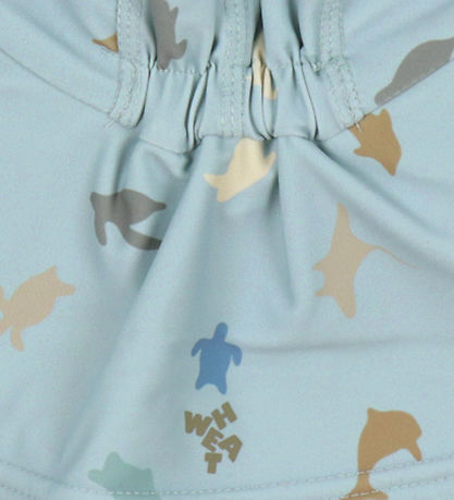 Wheat Sundhattur - Tonga - UV40+ - Soft Blue Sea Life