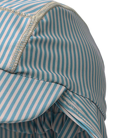 Wheat Bademütze - Tonga - UV40+ - Blue Schwimmen Stripe