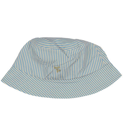 Wheat Bucket Hat - Tilo - Blue Swim Stripe