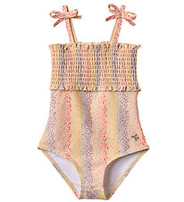 Wheat Swimsuit - Selma - UV40+ - Multi Rainbow Wheat Swimsuit - Selma - UV40+ - Multi Rainbow
