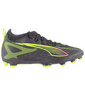 Chaussures de foot Puma - Ultra 5 Match FG/AG Jr - Argent Yellow