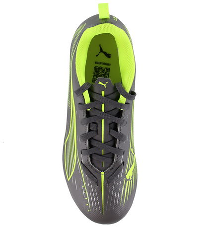 Puma Football Boots - Ultra 5 Play FG/AG Jr - Silver Yellow/Aged