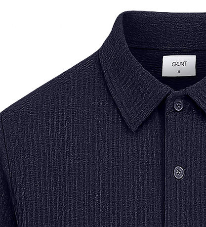 Grunt Shirt - Waffle Fabric - GRAlfred - Navy Grunt Shirt - Waffle Fabric - GRAlfred - Navy