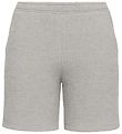 Grunt Shorts - Våffeltyg - GrAli - Light Grey Melange Grunt Shorts - Våffeltyg - GrAli - Light Grey Melange