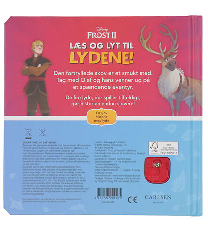 Forlaget Carlsen Boek m. Audio - Frozen 2 - Lees en luister naar Forlaget Carlsen Boek m. Audio - Frozen 2 - Lees en luister naar