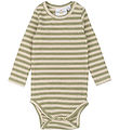 The New Bodysuit l/s - Rib - TnsbFro - Tea Striped The New Bodysuit l/s - Rib - TnsbFro - Tea Striped