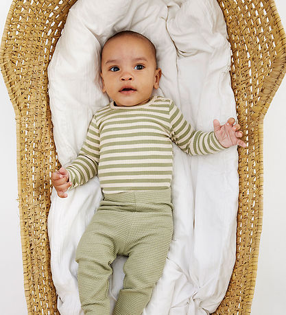 The New Bodysuit l/s - Rib - TnsbFro - Tea Striped The New Bodysuit l/s - Rib - TnsbFro - Tea Striped