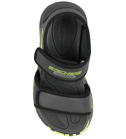 Sandales av. Léger Skechers - Light Sola - Anthracite/Black Sandales av. Léger Skechers - Light Sola - Anthracite/Black
