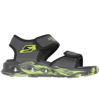 Sandales av. Léger Skechers - Light Sola - Anthracite/Black Sandales av. Léger Skechers - Light Sola - Anthracite/Black