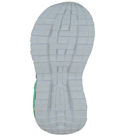 Skechers Sandaler - MEGA Splash 4K - Svart/Blå/Grön