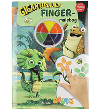 Alvilda Book - Finger Coloring Book w. Gigantosaurus - Danish Alvilda Book - Finger Coloring Book w. Gigantosaurus - Danish
