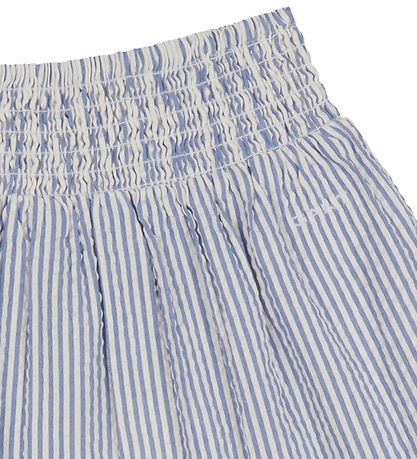 GANT Skirt - Striped Seersucker - Rich Blue