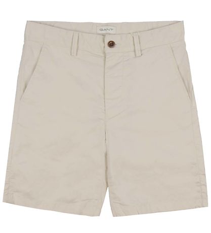 GANT Shorts - Chino - Plamuur