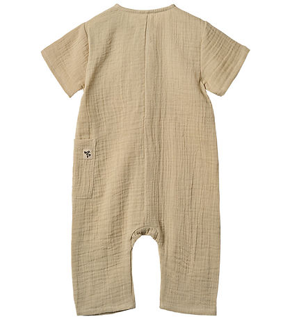 Wheat Summer Romper - Muslin - Alex - Soft Sand