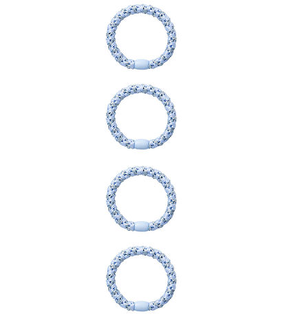 Name It Elastic Hair Bands - NkfAcc - 4-Pack - Serenity w. Glitt