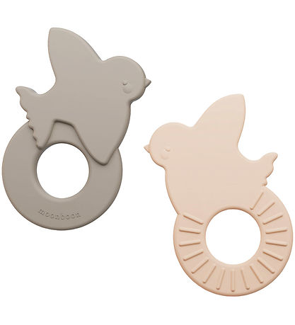 Anneau de dentition Moonboon - 2 Pack - Rose Mix