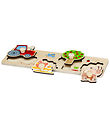 HABA Jigsaw Puzzle - 4 Bricks - Wood - Farm