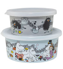 Rätt Start Snackbokser - 2-pack - Mumi - 450/250 ml - Stinky