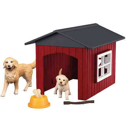 Farm World Schleich - Chenil av. 2 Golden Récupérateurs - 42722 Farm World Schleich - Chenil av. 2 Golden Récupérateurs - 42722