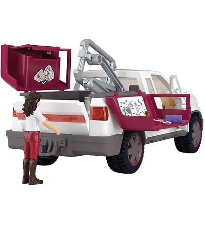 Schleich Horse Club - Órói Dýralæknir M. Eftirvagn - 42704 - 90 