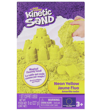 Kinetic Sand Beach sand - 227 grams - Neon Yellow
