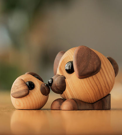 Fablewood Pick-Me-Up Dog - Molly - 5 cm - Natural
