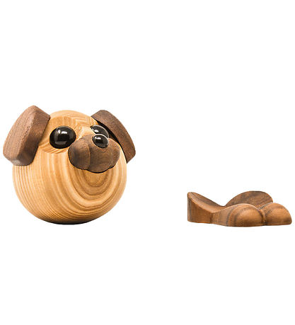 Fablewood Pick-Me-Up Dog - Buddy - 8 cm - Natural