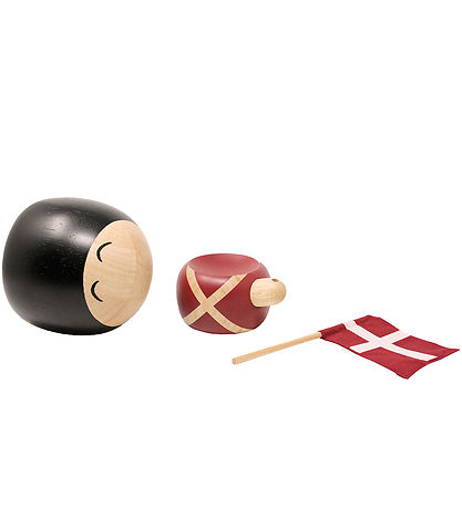 Fablewood Garder - Valdemar - 17 cm - Natural/Red/Black