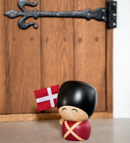 Fablewood Garder - Valdemar - 17 cm - Natural/Red/Black