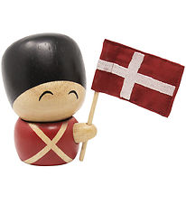 Fablewood Garder - Frederik - 7.5 cm - Natural/Red/Black Fablewood Garder - Frederik - 7.5 cm - Natural/Red/Black