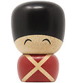 Fablewood Garder - Christian - 6 cm - Natural/Red/Black Fablewood Garder - Christian - 6 cm - Natural/Red/Black