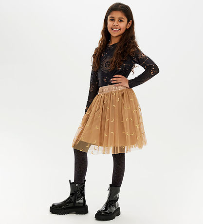 The New Skirt - Tulle - TNMargot - Tannin w. Glitter