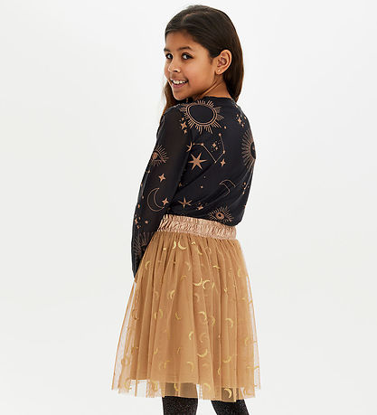 The New Skirt - Tulle - TNMargot - Tannin w. Glitter