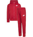 Nike Sweat Set - Cardigan/Sweatpants - Gym Red Nike Sweat Set - Cardigan/Sweatpants - Gym Red